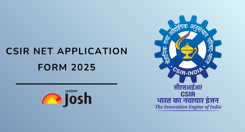 csir net application form 2025 for December session is out now